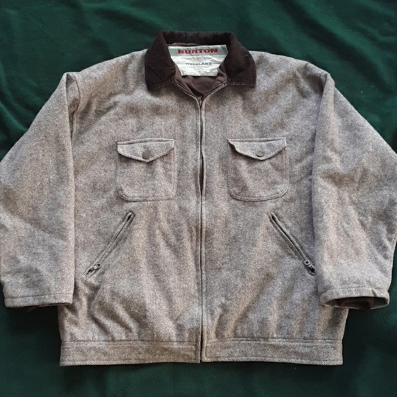 Vintage Burton Snowboards Woodland Wool 